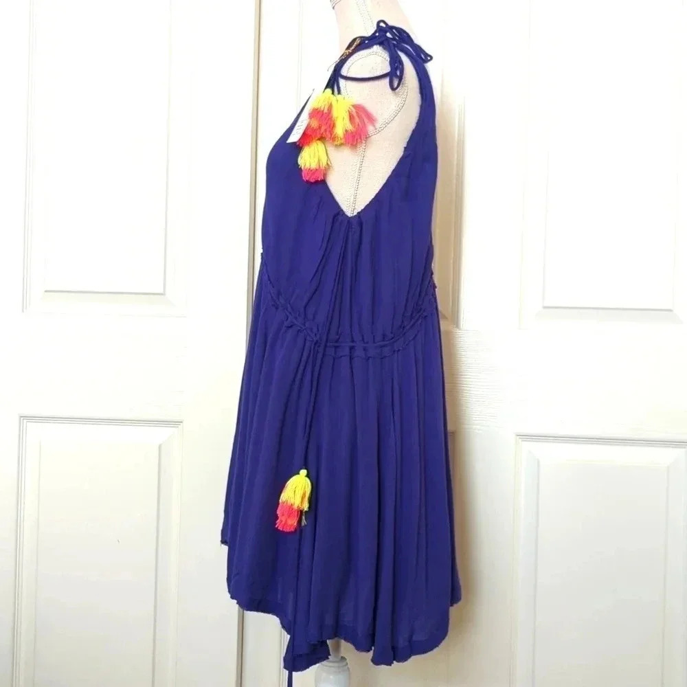 Anthropologie Sundress Brooke Tassel Cover Up Dress - Picture 5 of 7